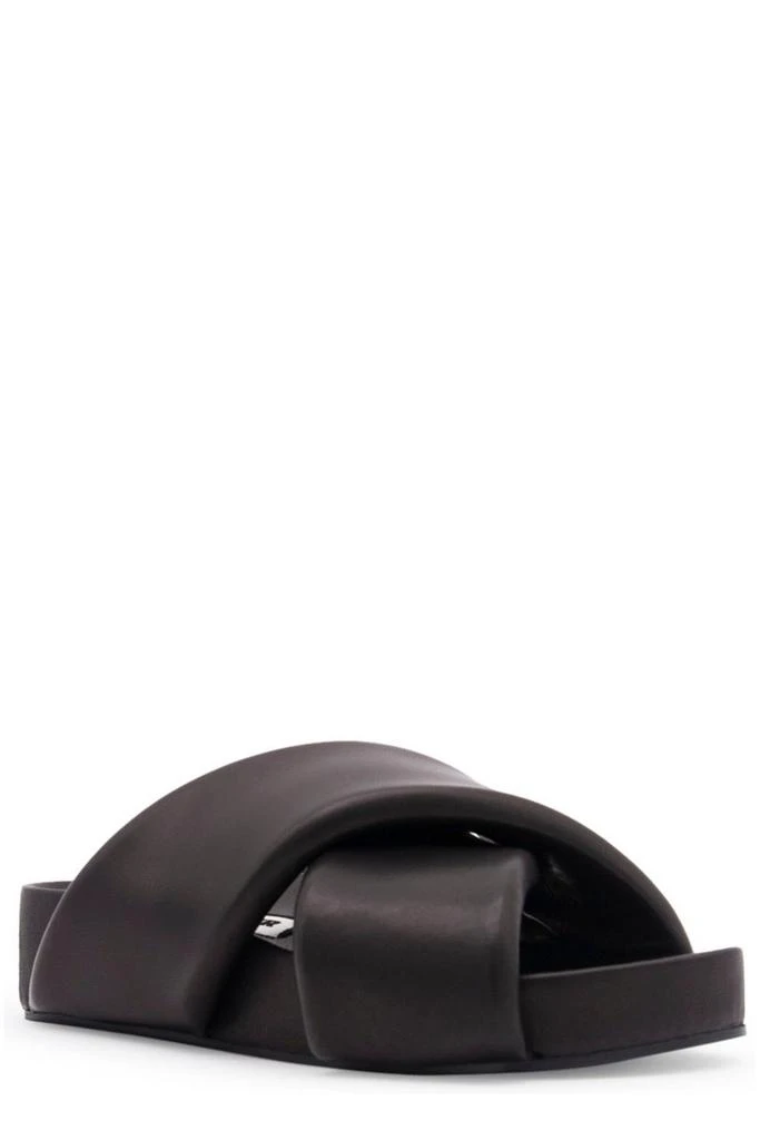 商品Jil Sander|Jil Sander Crossover Strap Slip-On Sandals,价格¥2384,第2张图片详细描述