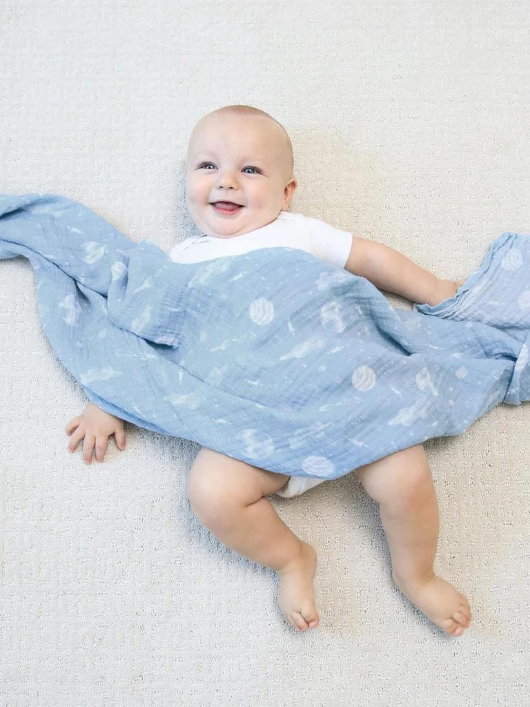 商品aden + anais|Set Of 4 Printed Cotton Muslin Swaddles,价格¥208,第1张图片详细描述