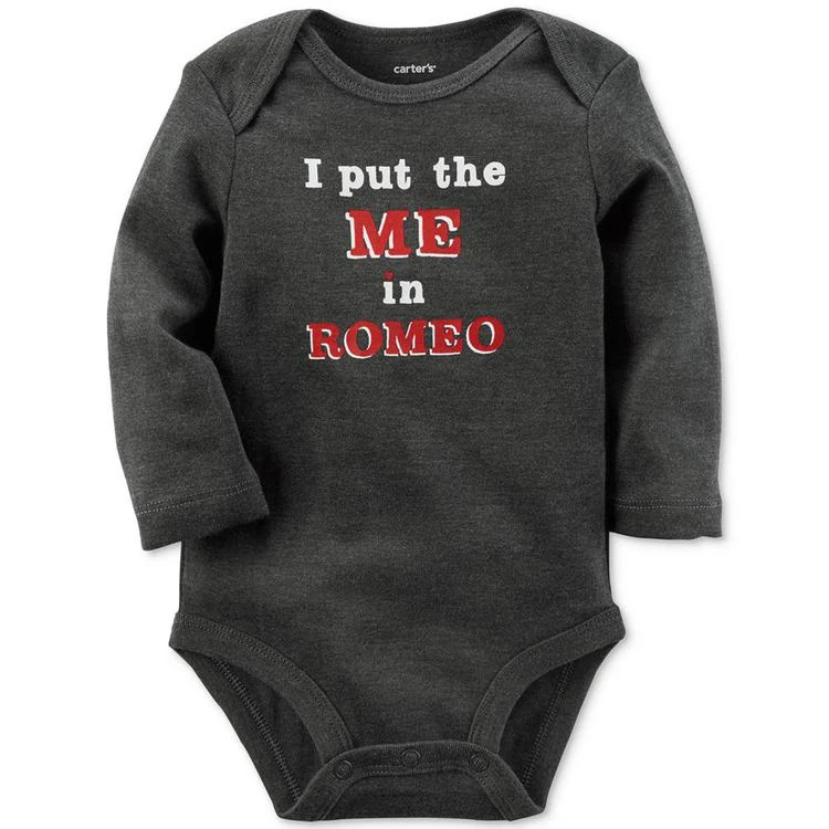 商品Carter's|I Put The Me in Romeo Bodysuit, Baby Boys,价格¥28,第1张图片