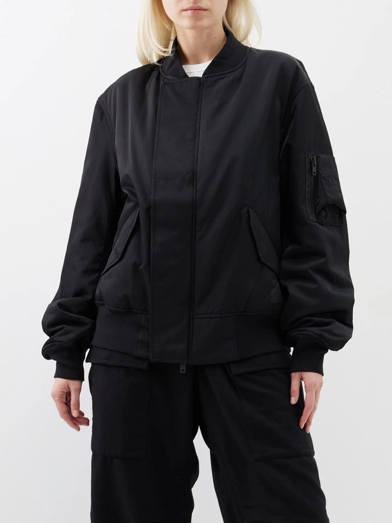 商品Y-3|Oversized padded cotton-blend bomber jacket,价格¥2204,第1张图片