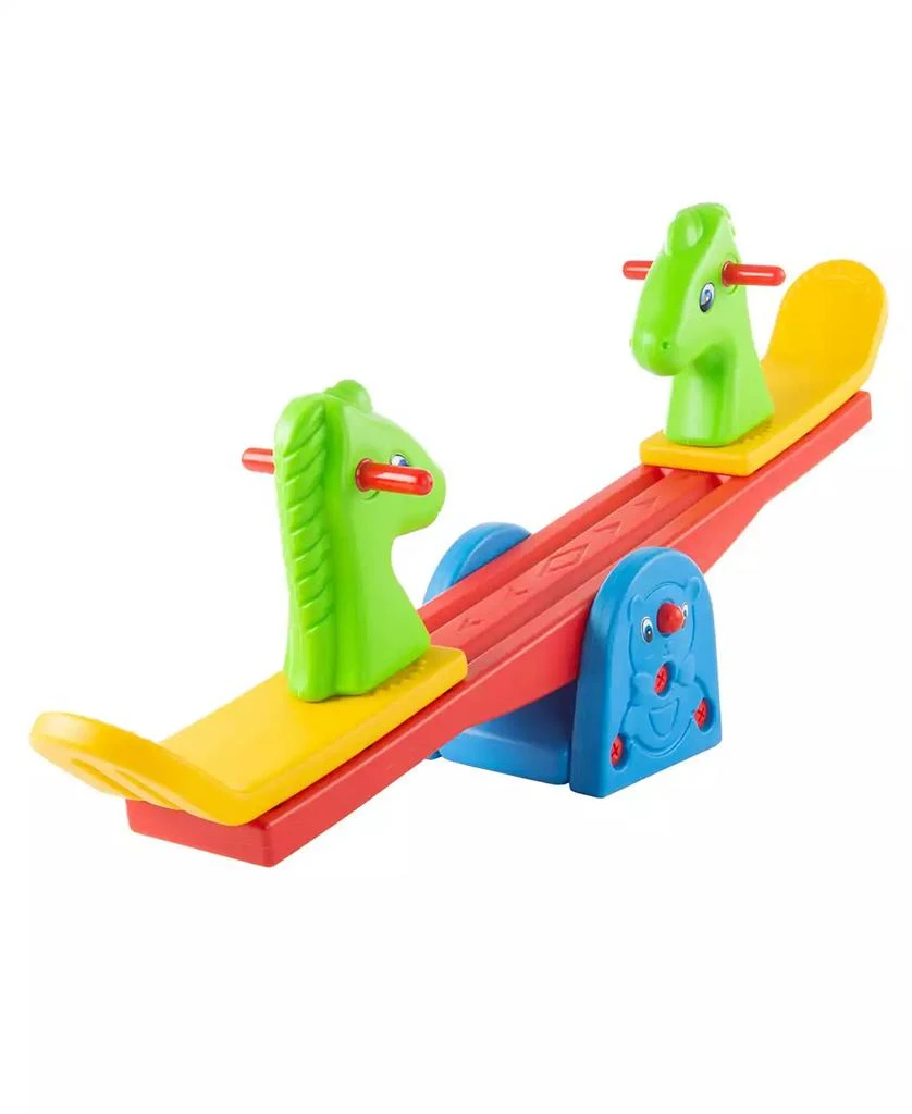 商品Trademark Global|Hey Play Seesaw - Teeter Totter Backyard or Playroom Equipment,价格¥1347,第1张图片