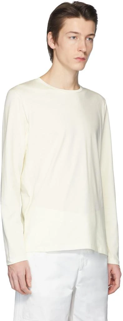 商品Jil Sander|White Jersey Long Sleeve T-Shirt,价格¥210,第2张图片详细描述