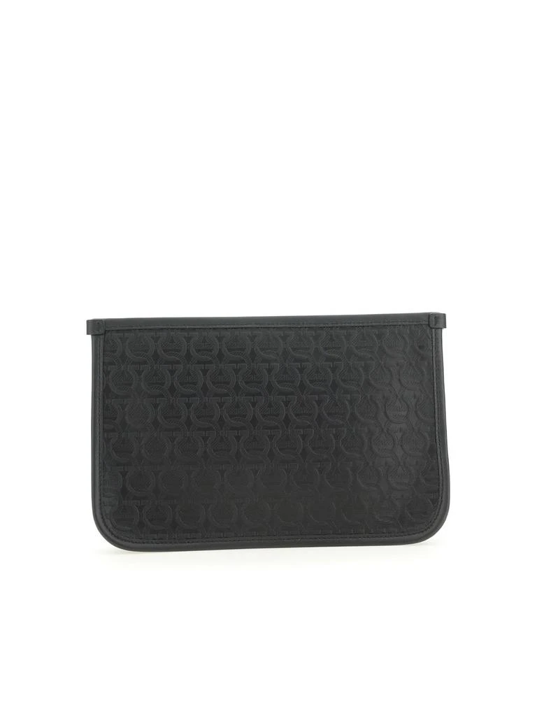 商品Salvatore Ferragamo|Ferragamo Gancini Pouch,价格¥4498,第2张图片详细描述