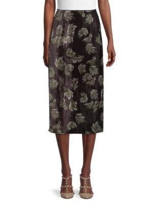 商品Vince|Fallen Leaf Silk-Blend Slip Skirt,价格¥1182,第1张图片