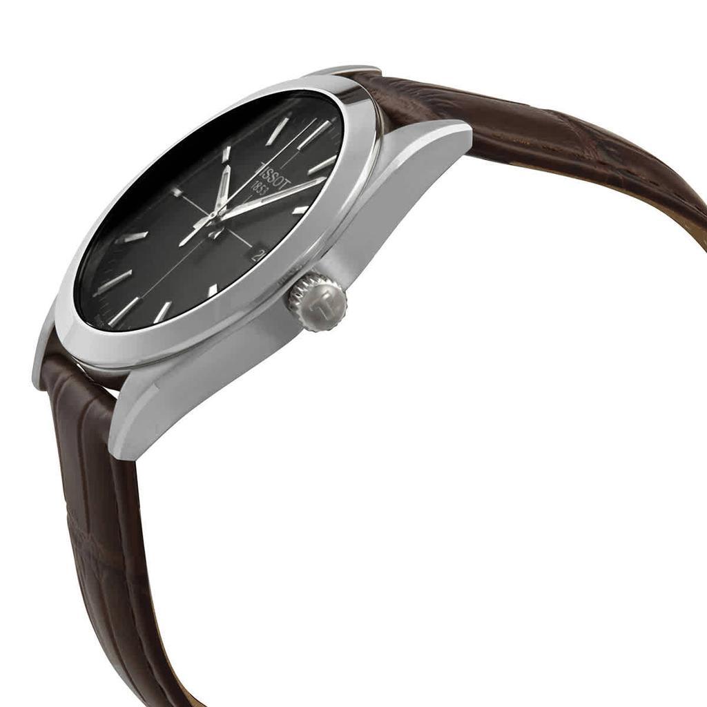 商品Tissot|Tissot Gentleman Quartz Black Dial Mens Watch T127.410.16.051.01,价格¥1704,第4张图片详细描述