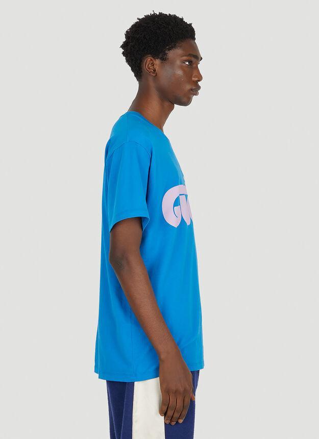 商品Gucci|Retro Skunk T-Shirt in Blue,价格¥4033,第5张图片详细描述