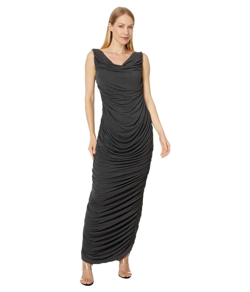 商品Norma Kamali|Drop Shoulder Side Shirred Gown,价格¥1674,第1张图片