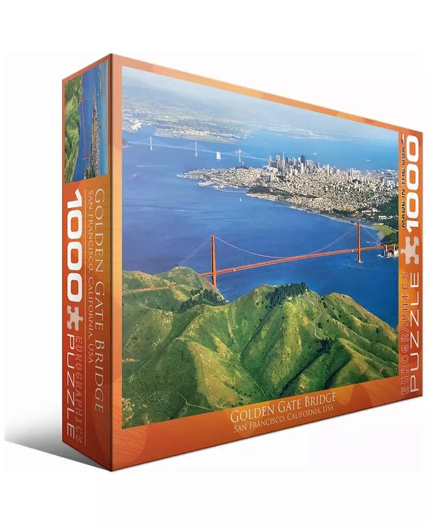 商品Eurographics|Golden Gate Bridge, San Francisco, California, USA - 1000 Piece Puzzle,价格¥143,第1张图片