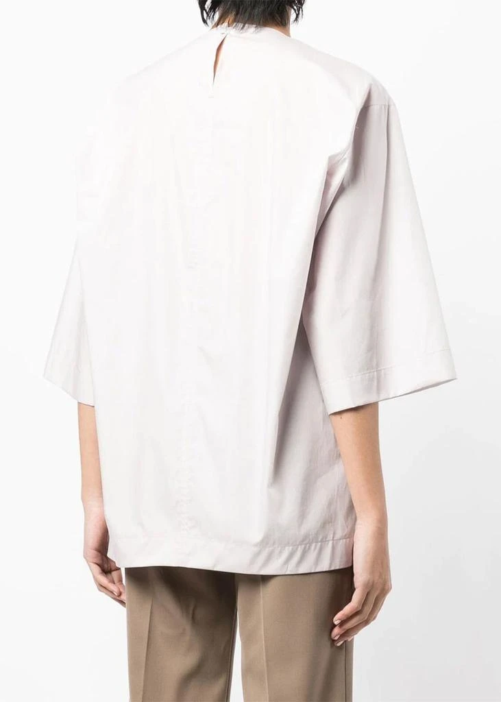 商品Lemaire|Lemaire Lilac Ice Knotted Scarf T-Shirt,价格¥2075,第3张图片详细描述