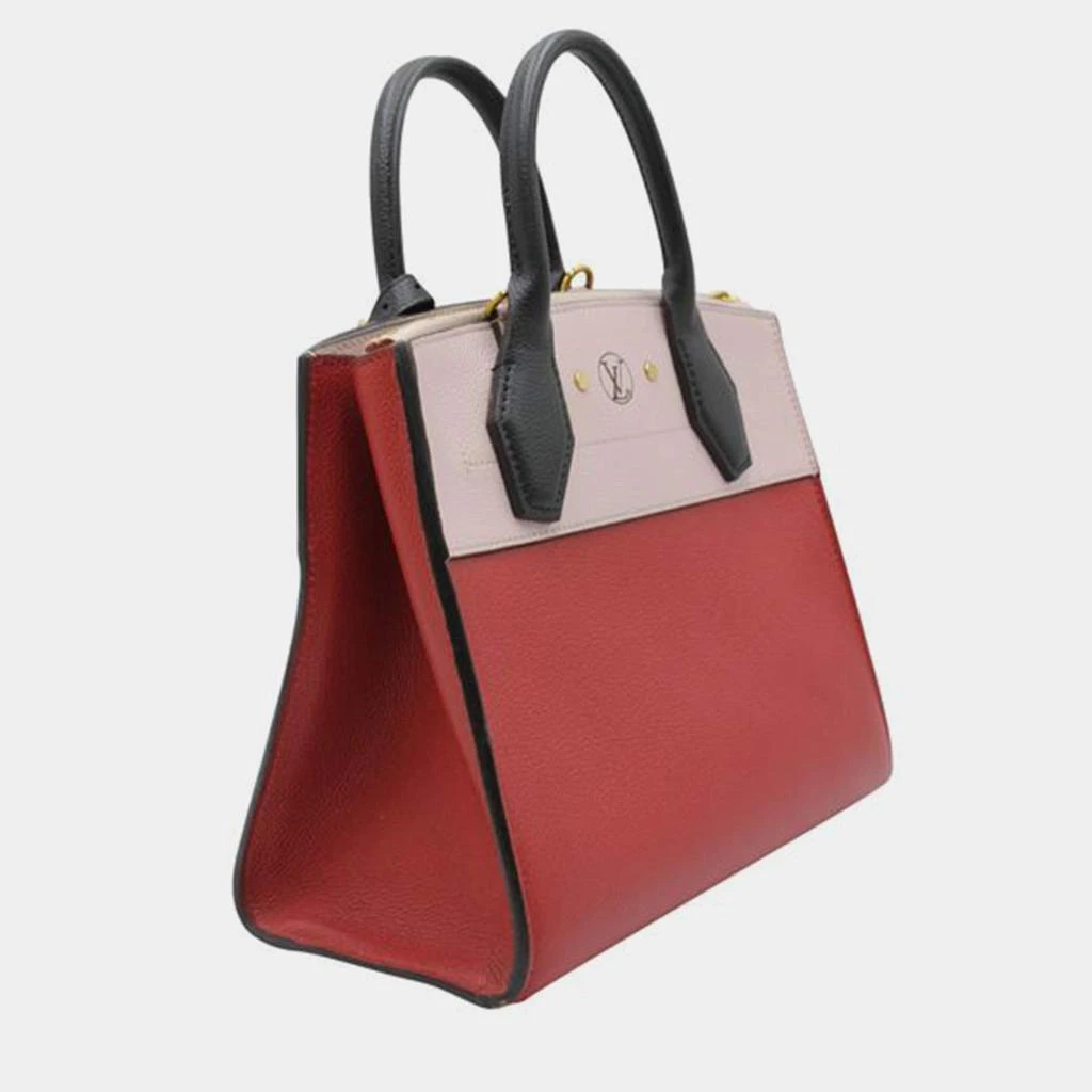 商品[二手商品] Louis Vuitton|LOUIS VUITTON Red and Pale Pink City Steamer Hand Bag 2017 HANDBAGS,价格¥27907,第2张图片详细描述