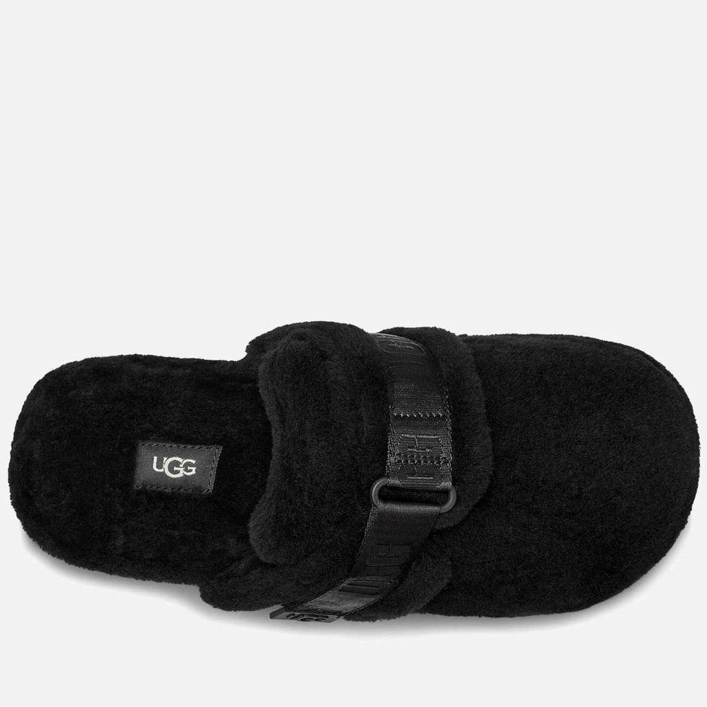 商品UGG|UGG Men's Fluff It Slippers - Black,价格¥404,第4张图片详细描述