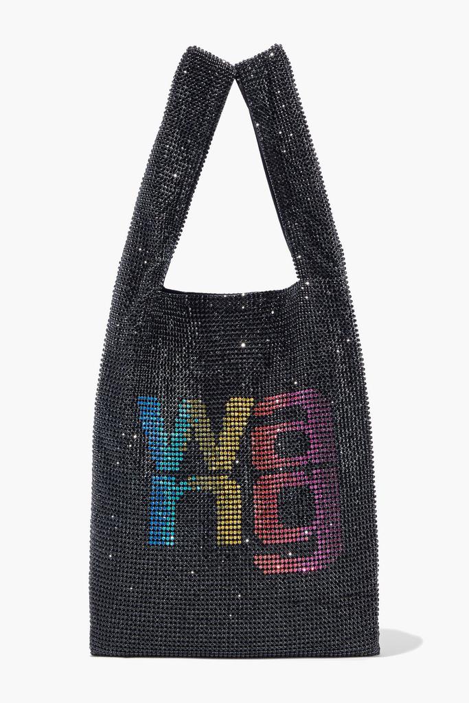 Wangloc mini crystal-embellished mesh tote商品第1张图片规格展示