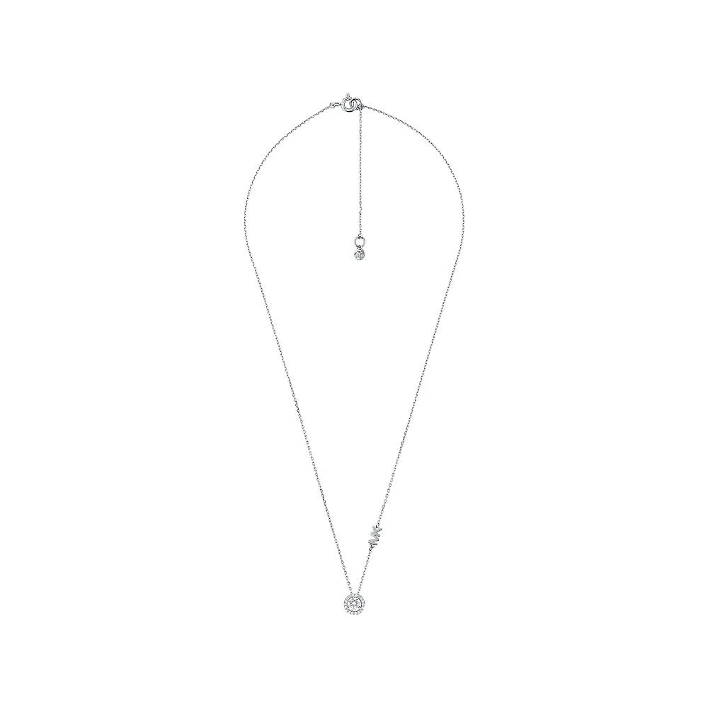 商品Michael Kors|Sterling Silver Cubic Zirconia Pendant Necklace,价格¥942,第2张图片详细描述