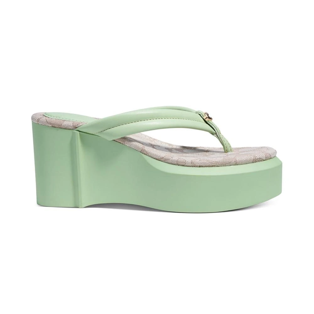 商品Coach|Women's Franki Platform Flip-Flop Sandals,价格¥492,第2张图片详细描述