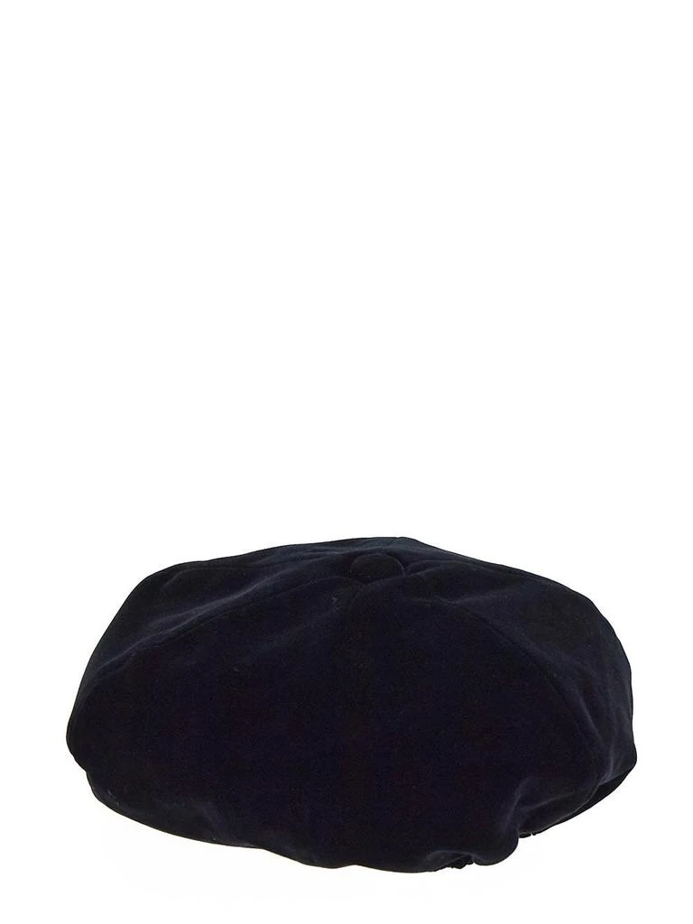 商品Miu Miu|Velvet Logo Beret,价格¥2639,第2张图片详细描述