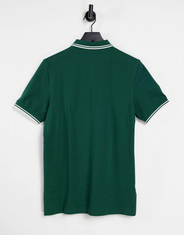 商品Fred Perry|Fred Perry twin tipped logo polo in green,价格¥659,第2张图片详细描述