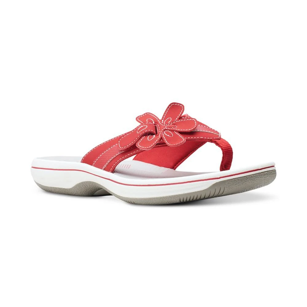 商品Clarks|Women's Cloudsteppers Brinkley Flora Sandals,价格¥303,第1张图片