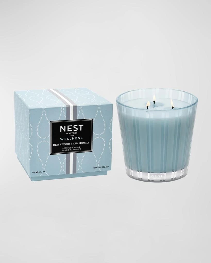 商品NEST New York|21.1 oz. Driftwood & Chamomile 3-Wick Candle,价格¥657,第1张图片