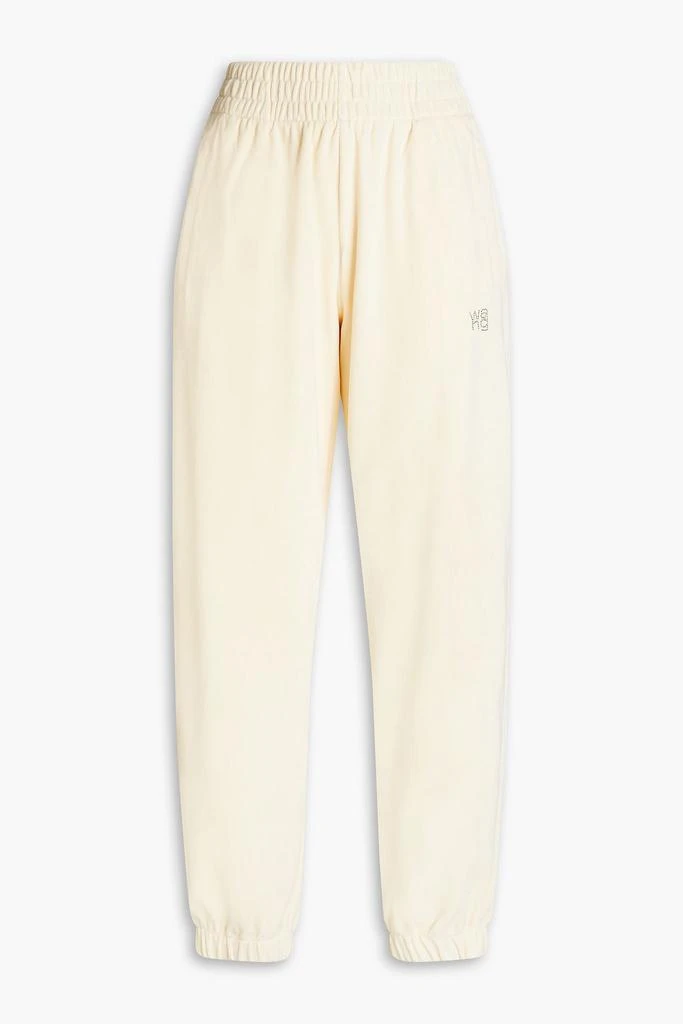 商品Alexander Wang|Embellished cotton-blend velour track pants,价格¥1247,第1张图片