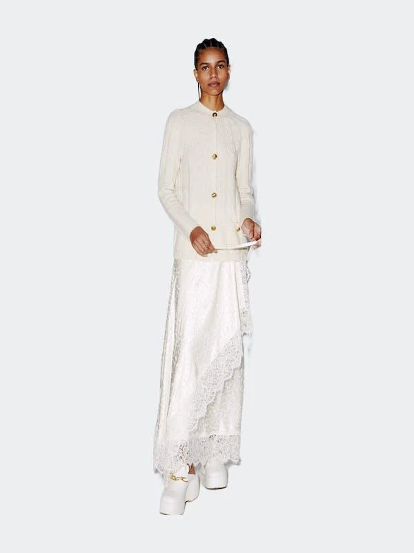 商品ROSETTA GETTY|Lace Wrap Skirt,价格¥6891,第1张图片