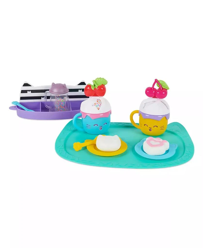 商品Gabby's Dollhouse|Sprinkle Party Sweet Treat Set, Pretend Play Kitchen Hot Cocoa Party Set with Fruit Sprinkles,价格¥135,第2张图片详细描述