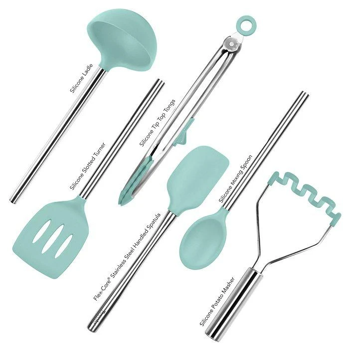 商品Tovolo|Silicone Utensil 6 Piece Set,价格¥442,第5张图片详细描述