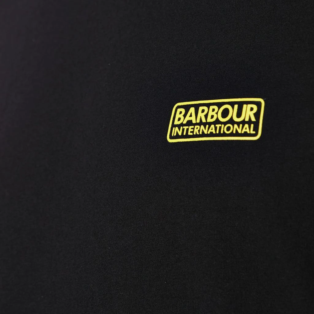 商品Barbour|Barbour International Men's Small Logo T-Shirt - Black,价格¥154,第5张图片详细描述