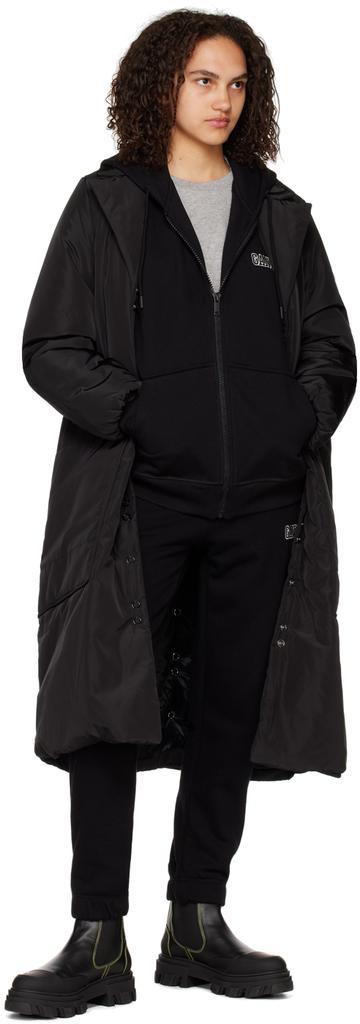 商品Ganni|Black Oversized Hoodie,价格¥1571,第6张图片详细描述