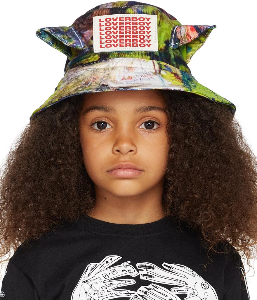 商品Charles Jeffrey Loverboy|SSENSE Exclusive Kids Multicolor Bucket Hat,价格¥488,第1张图片