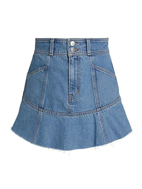 商品VERONICA BEARD|Lavelle Ruffle Skirt,价格¥778,第1张图片