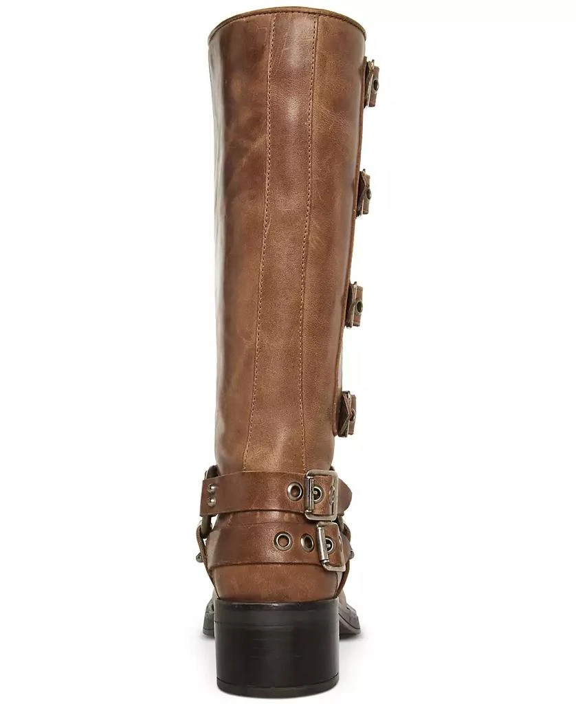 商品Steve Madden|Women's Brocks Buckled Mid-Calf Moto Boots,价格¥1189,第3张图片详细描述