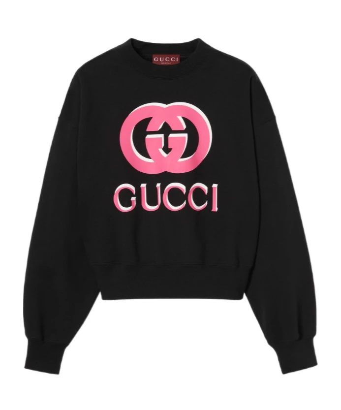 商品Gucci|Gucci 女士针织毛衣 789582XJGSV1082 黑色,价格¥7291,第1张图片