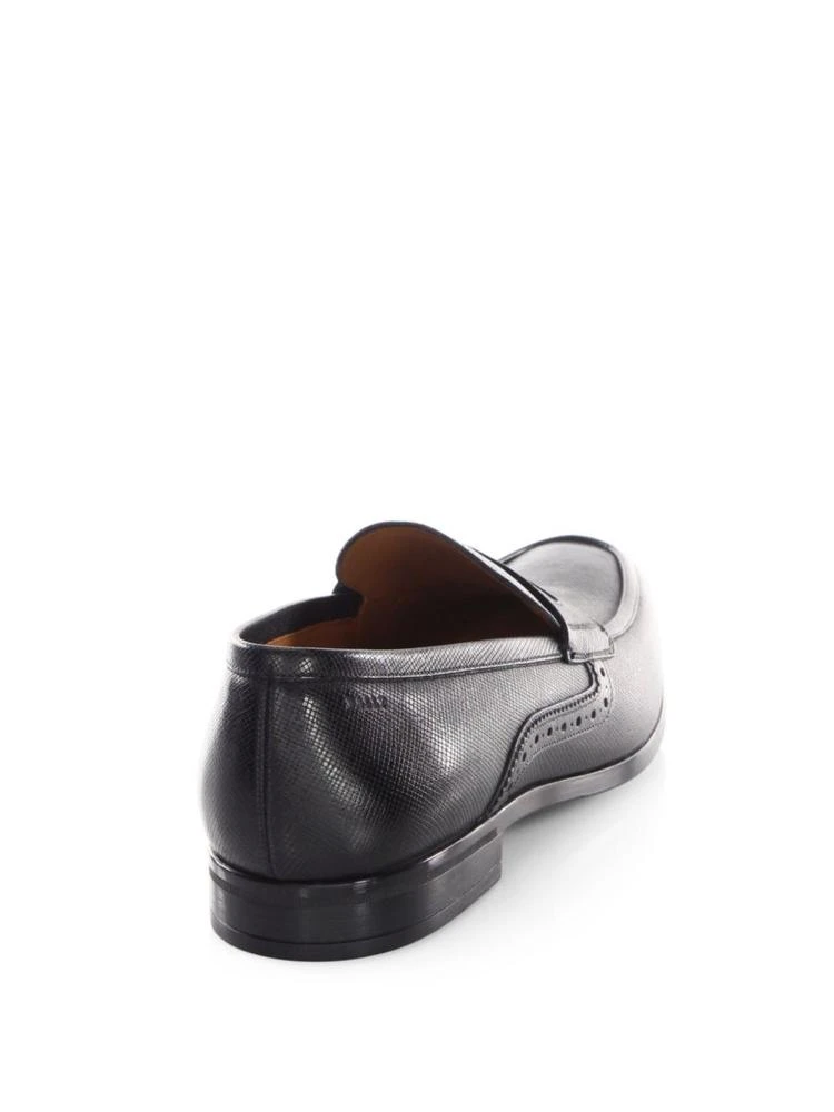 商品Bally|Lauto Saffiano Leather Penny Loafers,价格¥1855,第2张图片详细描述