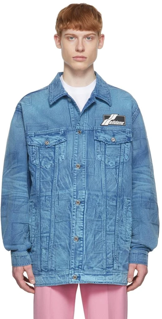 商品We11done|Blue Denim Jacket,价格¥6606,第1张图片