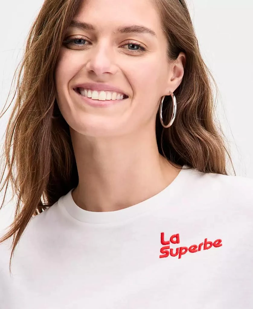 商品On 34th|Women's Superbe Embellished Crewneck Tee, Exclusively at Macy's,价格¥87,第3张图片详细描述