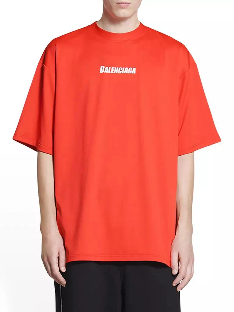 商品Balenciaga|Swim T-shirt,价格¥4865,第4张图片详细描述