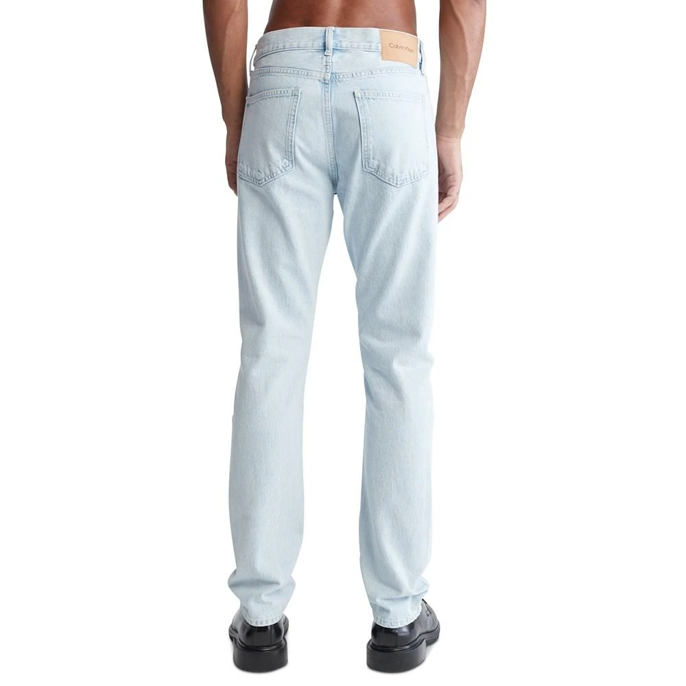 商品Calvin Klein|Men's Slim Straight-Fit Jeans,价格¥410,第5张图片详细描述