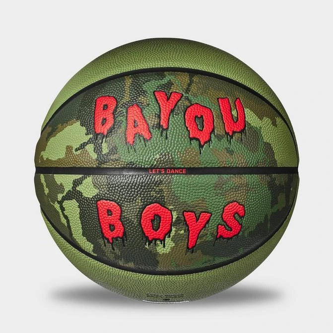 商品Jordan|Jordan x Bayou Boys Camo 8P Basketball,价格¥336,第1张图片