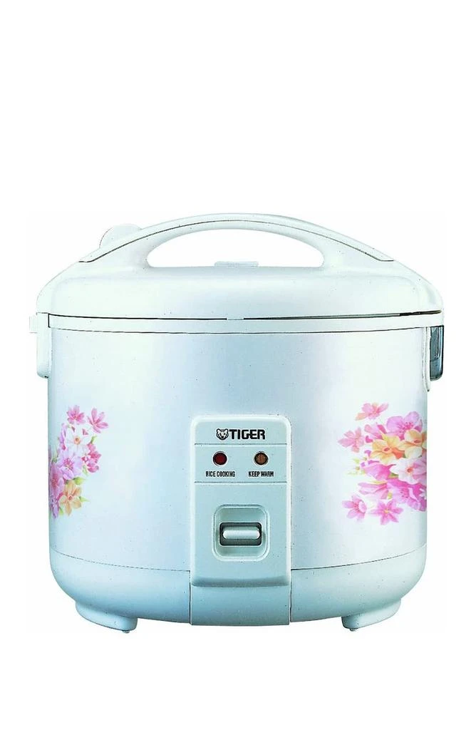 商品TIGER|JNP-1800 10-Cup (Uncooked) Rice Cooker and Warmer, Floral,价格¥1057,第1张图片