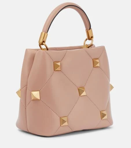 商品Valentino|Roman Stud Small leather tote bag,价格¥25418,第5张图片详细描述
