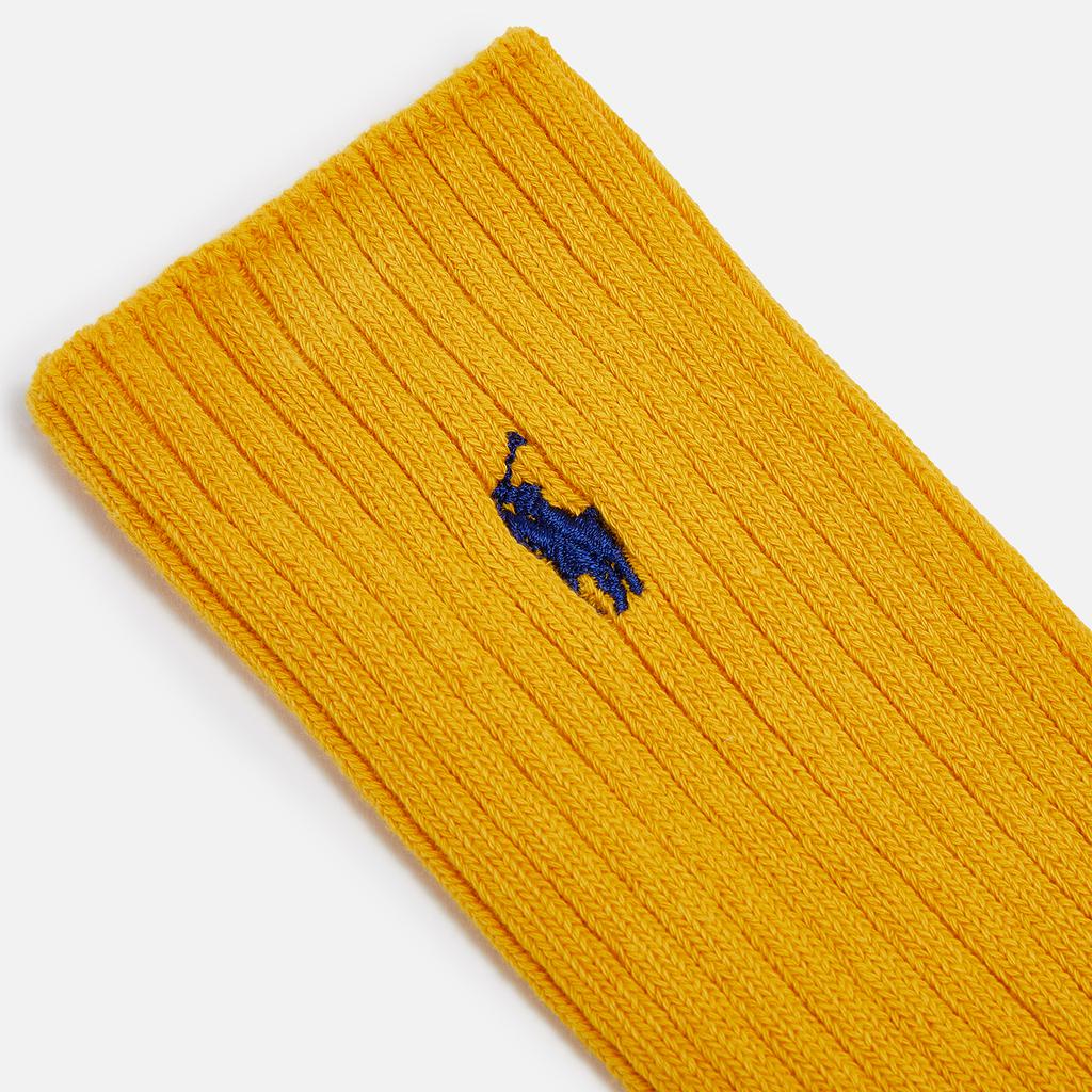 Polo Ralph Lauren 12-Pack Logo Cotton-Blend Socks商品第3张图片规格展示