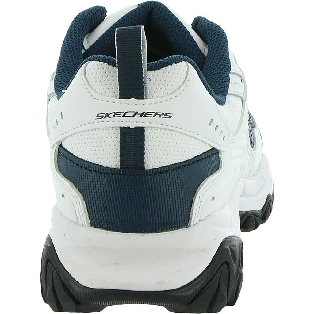 商品SKECHERS|Skechers Mens After Burn Leather Memory Foam Sneakers,价格¥398,第3张图片详细描述