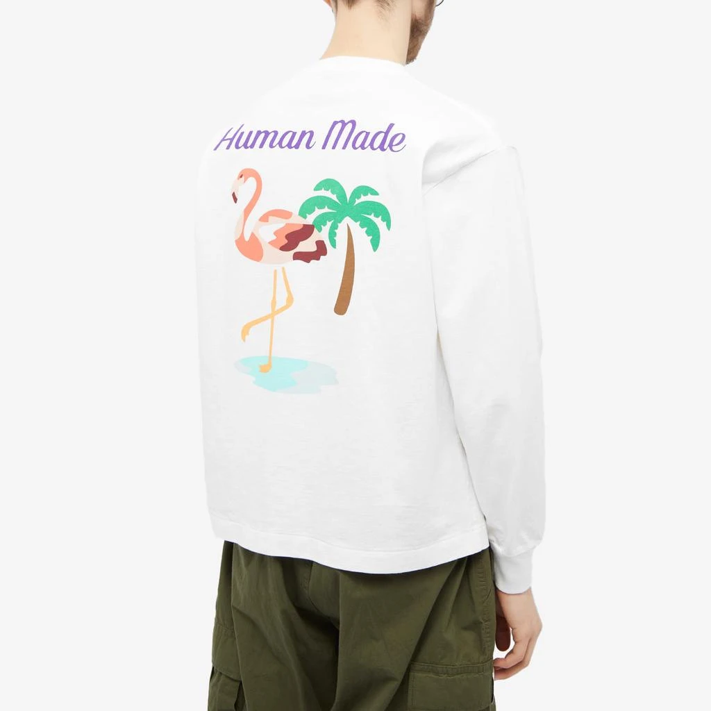 商品Human Made|Human Made Long Sleeve Flamingo T-Shirt,价格¥893,第3张图片详细描述