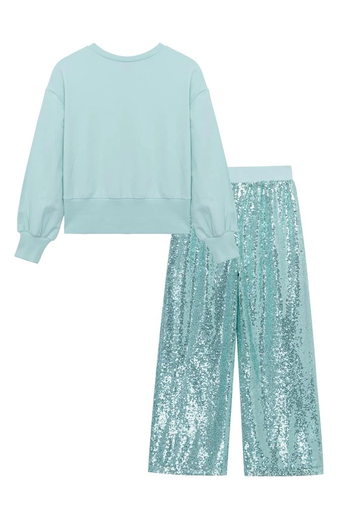 商品Habitual|Kids' Sequin Sweatshirt & Wide Leg Pants Set,价格¥141,第2张图片详细描述