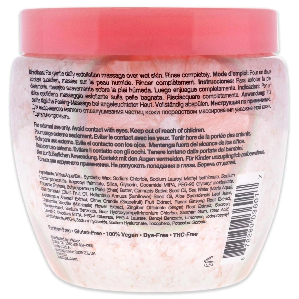 商品Hempz|Hempz Fresh Fusions Pink Pomelo and Himalayan Sea Salt Herbal Body Scrub For Unisex 7 oz Scrub,价格¥148,第1张图片