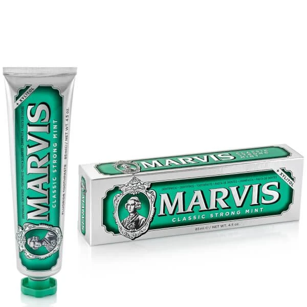 商品Marvis|Marvis 玛尔仕 绿色强效薄荷味牙膏 - 85ml,价格¥114,第1张图片