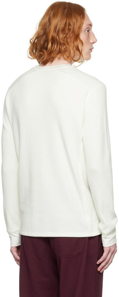 商品Vince|Off-White Thermal Long Sleeve T-Shirt,价格¥536,第5张图片详细描述