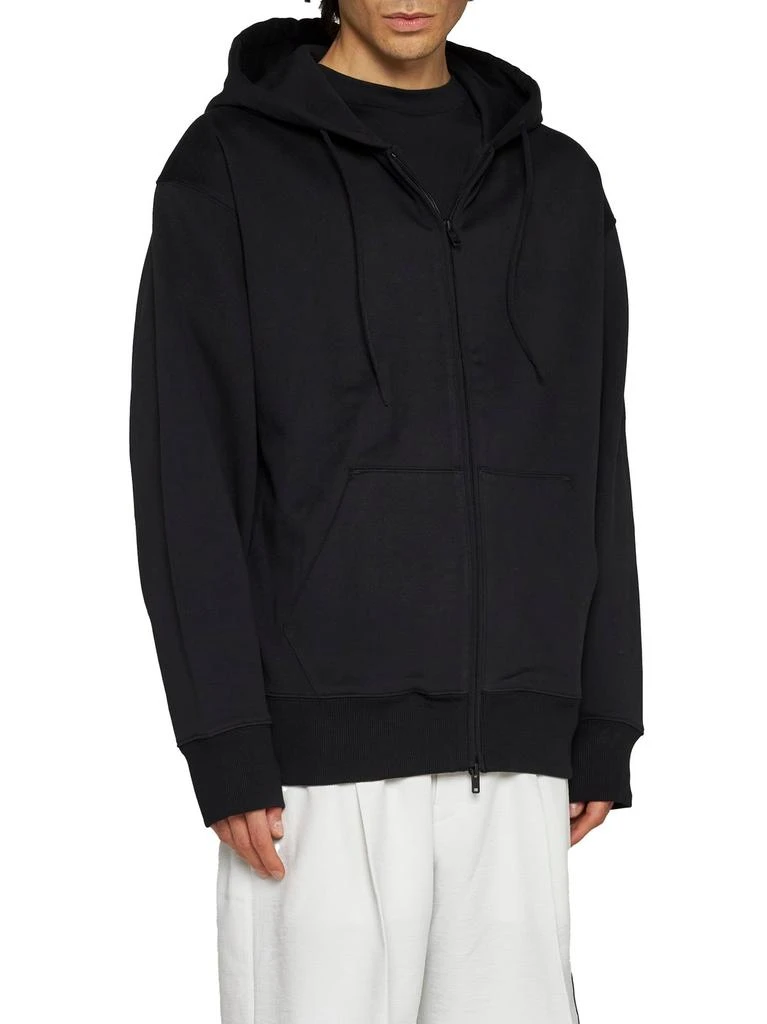 商品Y-3|Y-3 Zip-Up Drawstring Hoodie,价格¥1056,第3张图片详细描述