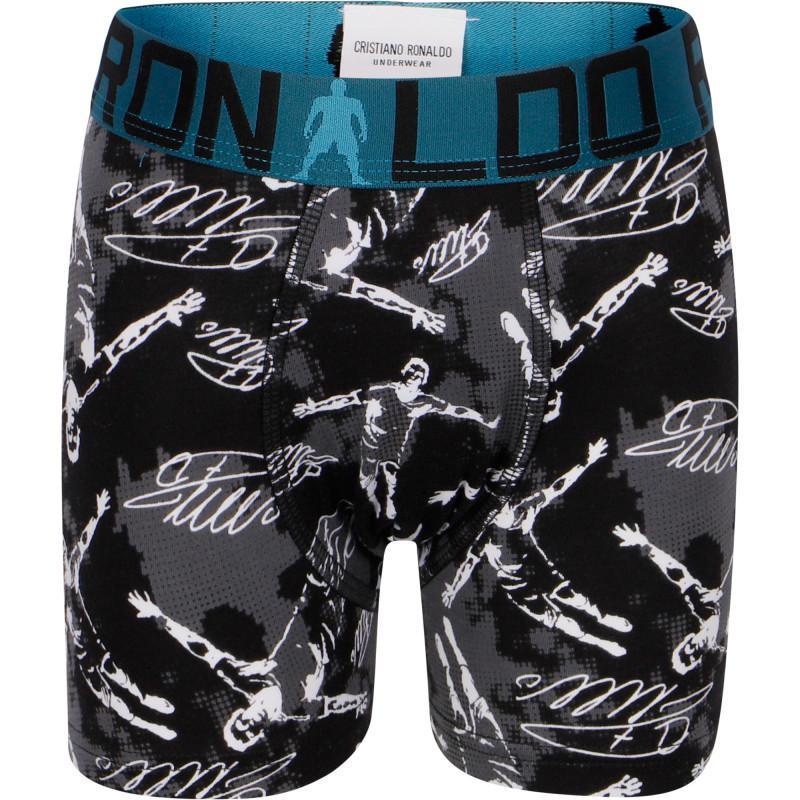 商品CR7 Cristiano Ronaldo|Logo boxer shorts set in black,价格¥199,第4张图片详细描述