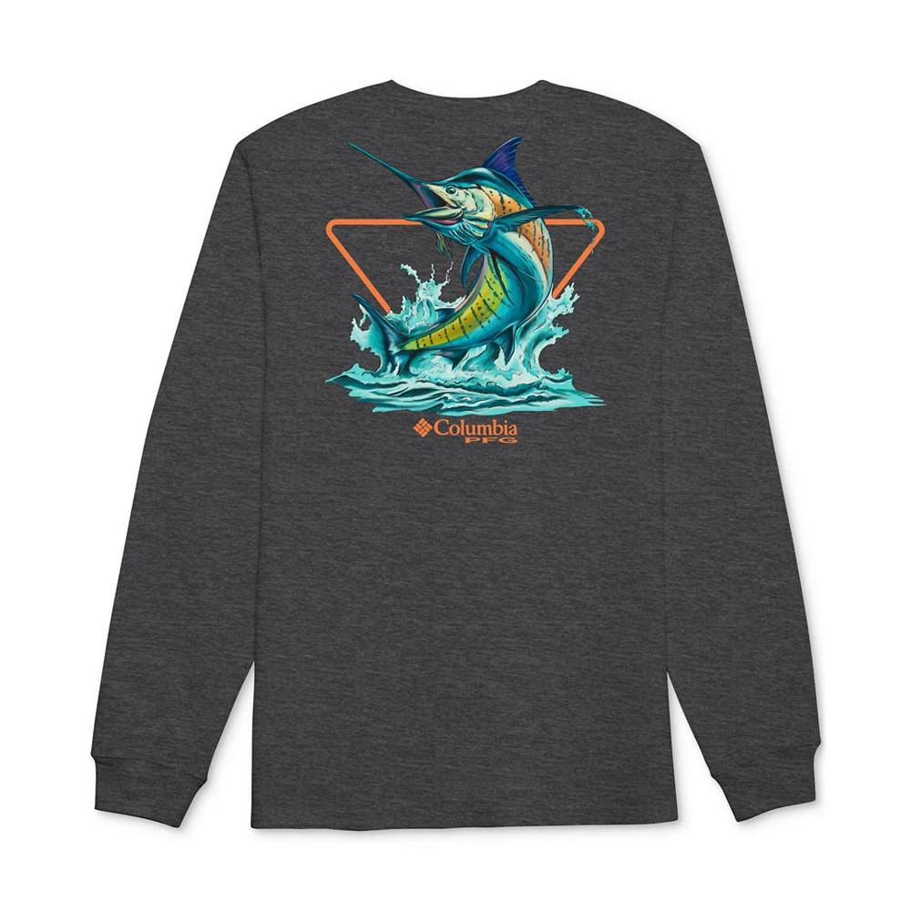 商品Columbia|Men's Razer PFG Marlin Logo Graphic Long-Sleeve T-Shirt,价格¥251,第1张图片